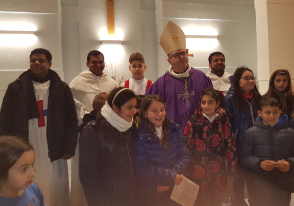 Visit of Archbishop of Gaeta