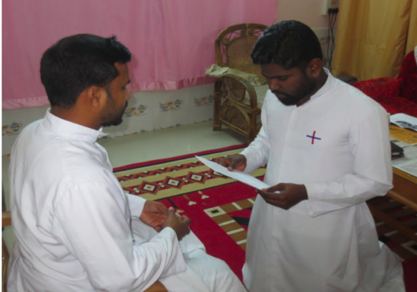 Renewal of Vows of Br. Prakash