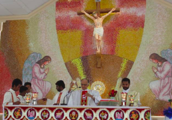 Holy Mass by His Grace Thomas Menamparambil