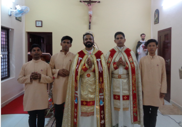 Congratulations to Fr. Diljo Achandy