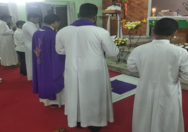 Holy Mass with Rev. Arun SJ