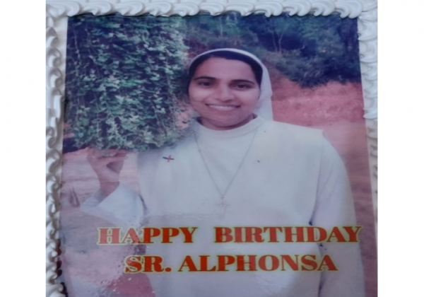 Happy Birthday Sr. Alphonsa