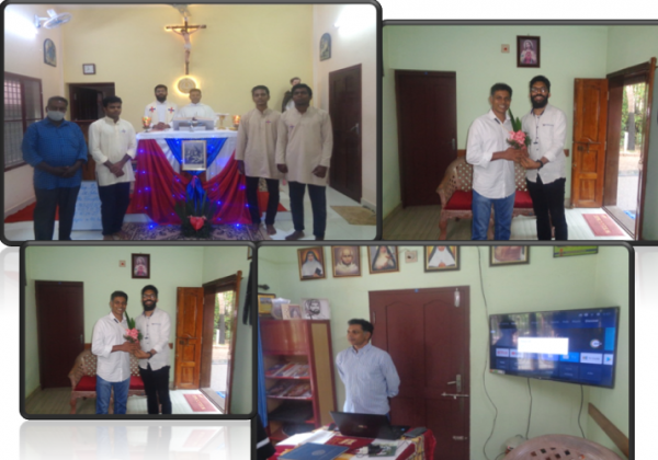 Hearty welcome to Fr. Simine OSST.