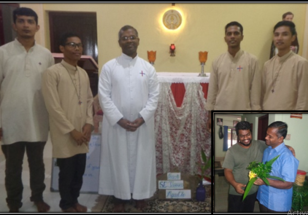 A Warm Welcome to Fr. Joseph