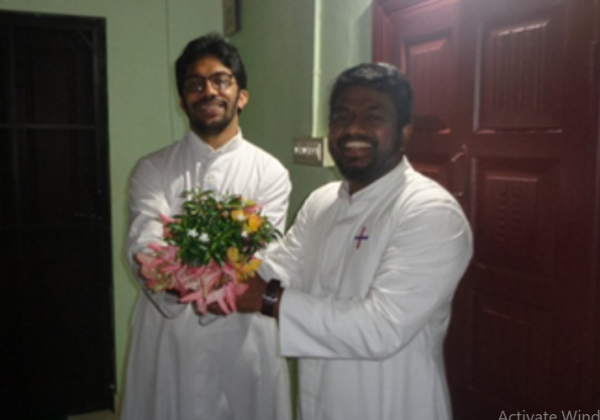 Hearty Congrats to Fr. Biju