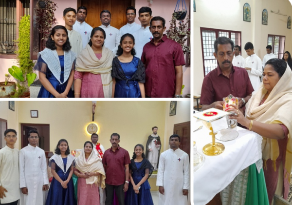 Welcome to Fr. Biju’s Sister and her family