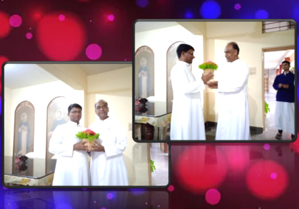 Congratulations Fr. Vinaya Kumar