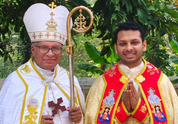 Congratulations Fr. Bibin P Michael, O.SS.T.