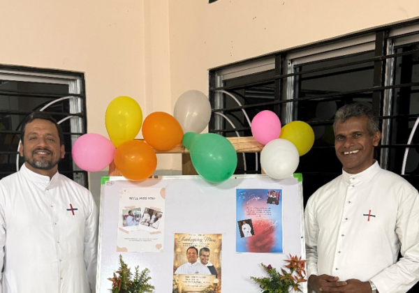 Farewell to Frs Jolly and Jaison