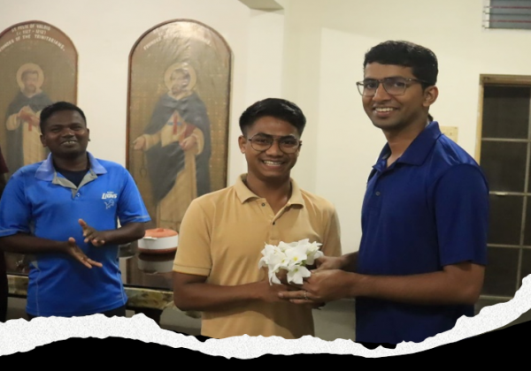 Welcoming of Br. Darius Dhar