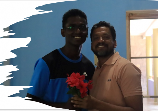 Welcoming Br. Asher Paul