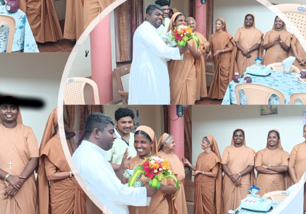 Farewell at DSS Convent