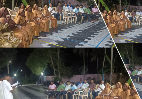 Farewell Gathering at the Parish for Fr. Biju