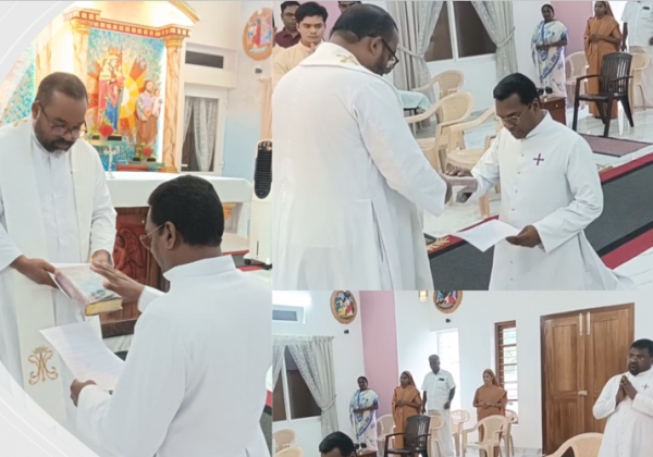 Hearty Welcome Fr. Sunil TJ